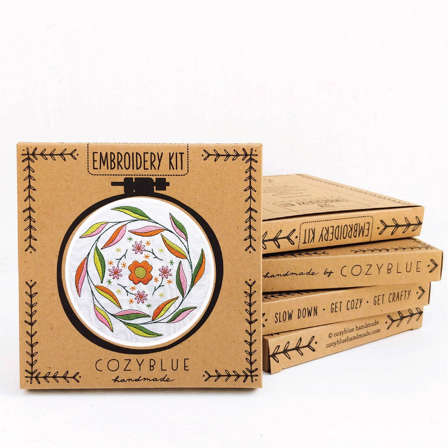 Mellow mood embroidery kit