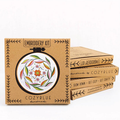 Mellow mood embroidery kit