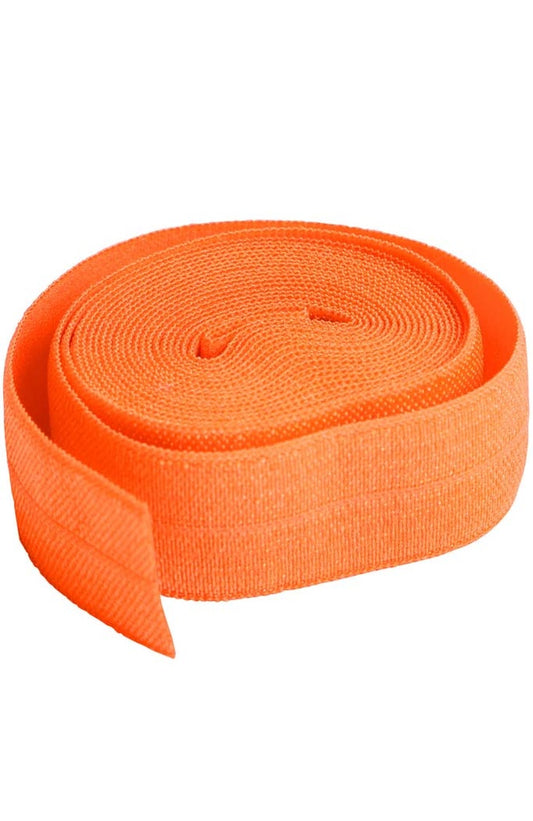 Fold Over Elastic 2yd Pumpkin