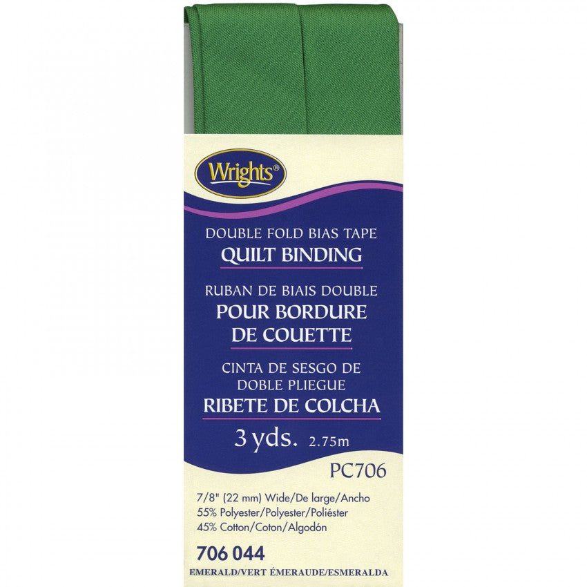 Double Fold Bias Tape Quilt Binding