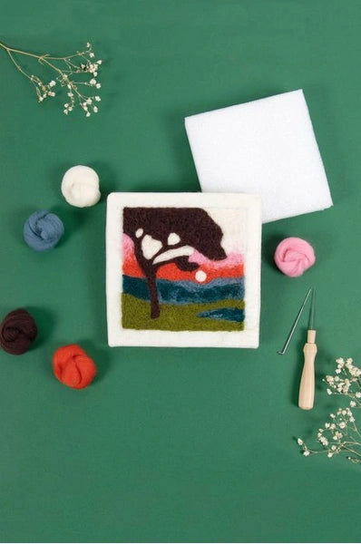 DMC Felting Kit - Sunset