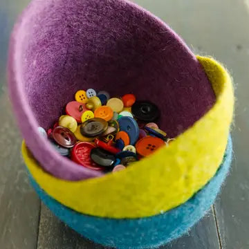 Fibres of Life-Small Felt Bowl