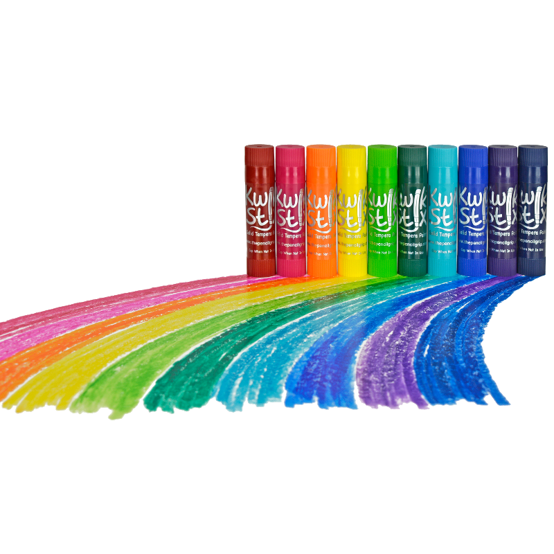 KwikStix Tempera Paint- Jewel 10 Colors TPG-678