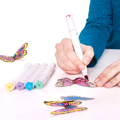 Pop Up Coloring Butterfly Bouquet - Adult Coloring Craft