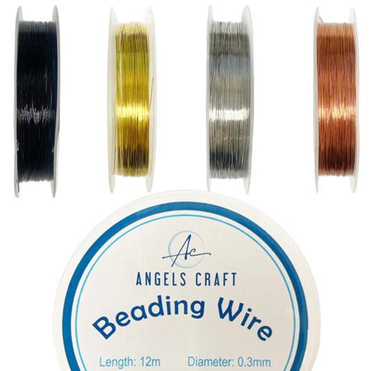 Beading Wire,0.33mm 1-ct (4 colors available)