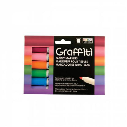 Marvy Graffiti Fabric Markers