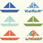 Sweet Sailboats Quilt Kit