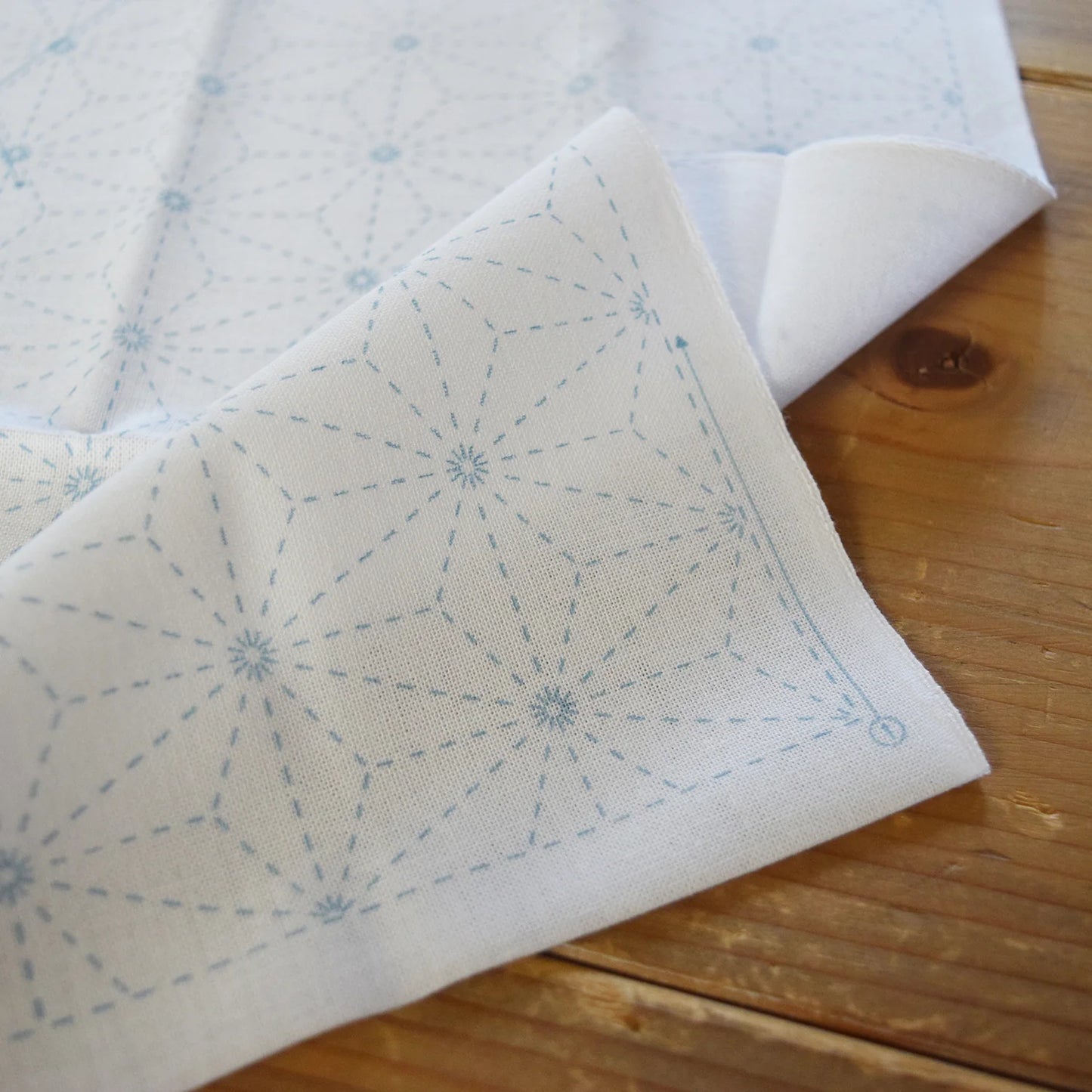Sashiko Kits - White Fabric