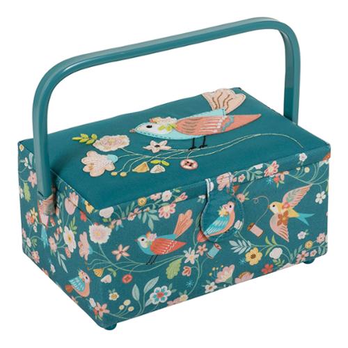 Bird Aviary Medium Sewing Box