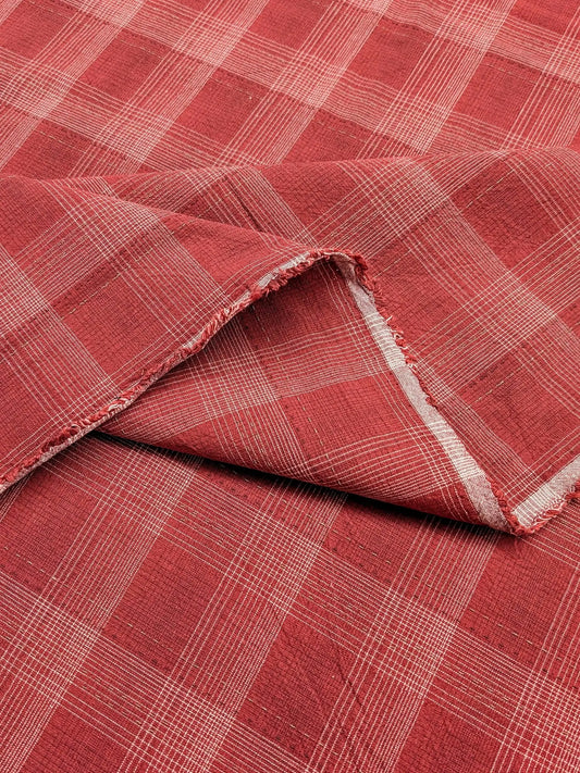 Yarn-Dyed Plaid-Red