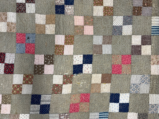 Four Patch Lap Quilt