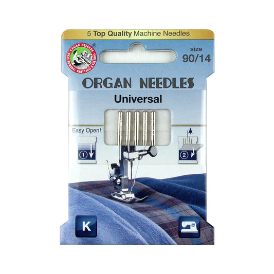 Organ Machine Needles - Universal 90/14