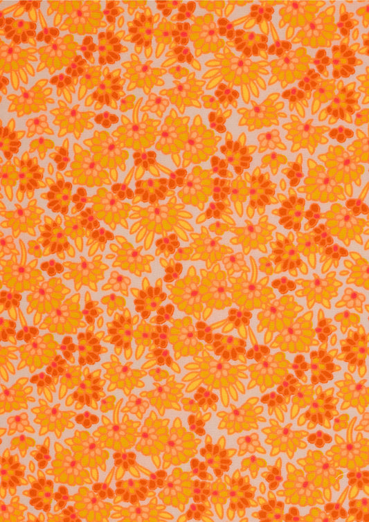 Calendula Poplin Cotton Fabric