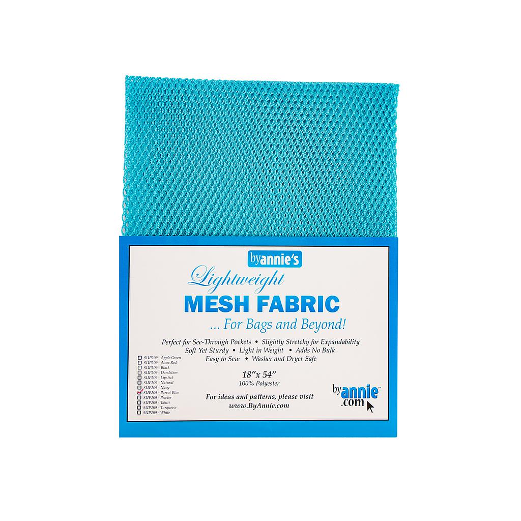 Mesh Fabric 18x54  Parrot Blue