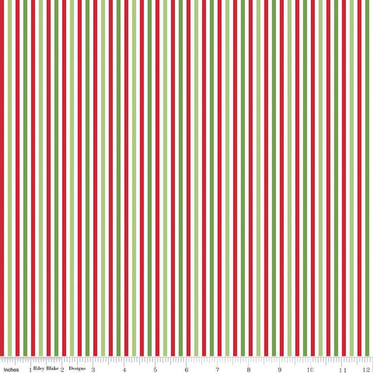 Stripe 1/8" Color Christmas