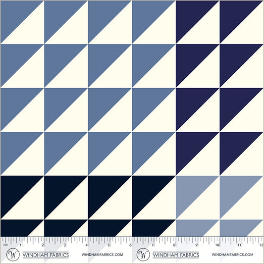 Perfect - Points II Half Square Triangle &ndash; - Blues