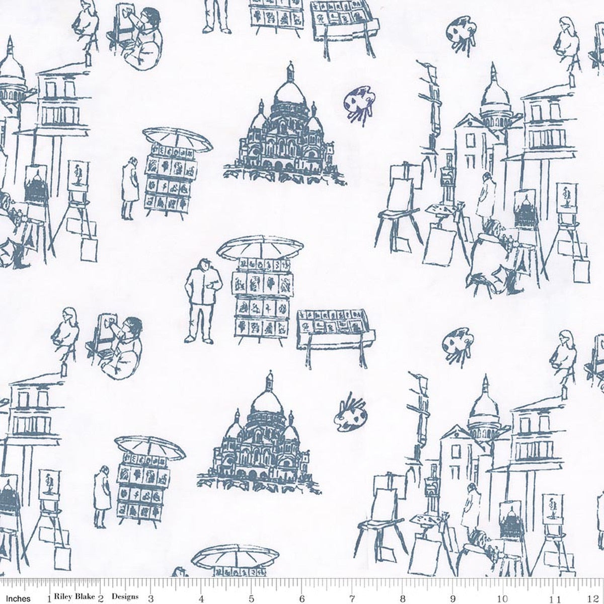 Batiks Around the World - Paris Powdered Pastels