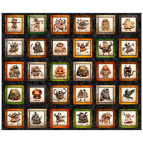 A HAUNTING WE WILL GO-HALLOWEEN MONSTER PICTU