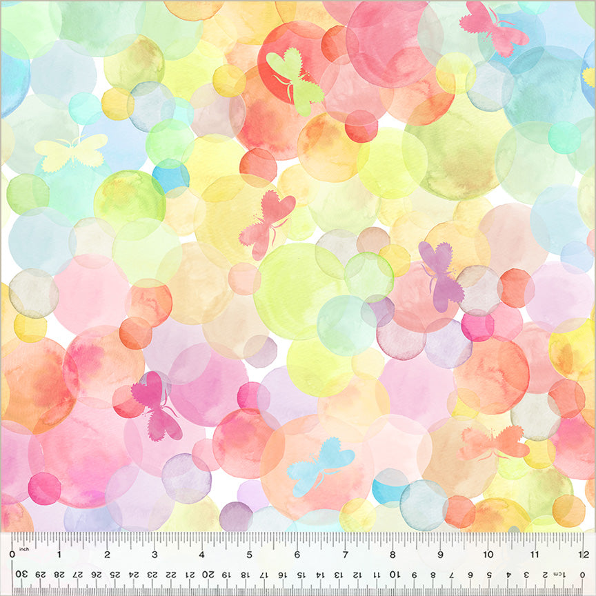 108" Quilt Back, Carnival, Multi, Cotton