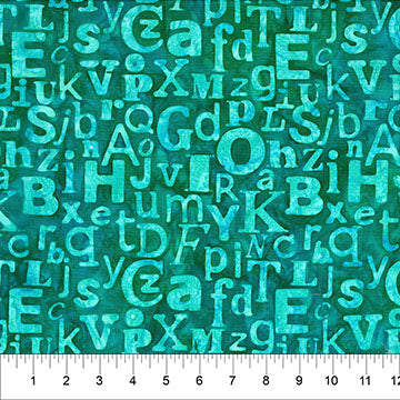 ABSTRACTION - DARK TEAL