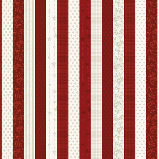 Patriotic Stripe Red