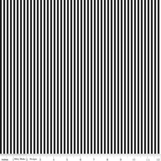 Stripe 1/8" Color Black