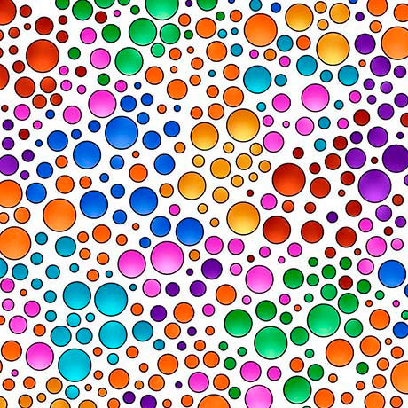 CARNIVALE-DOTS-WHITE/MULTI