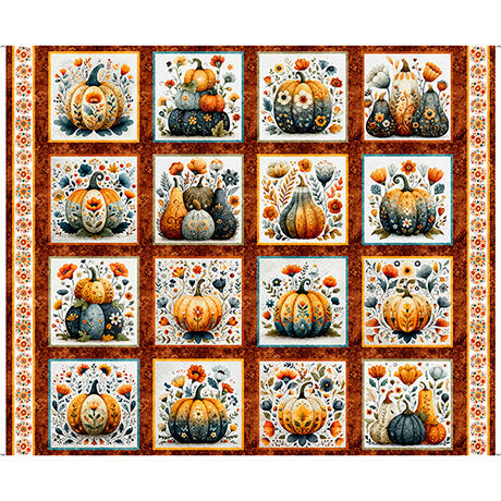 HARVEST HOLLOW-DECORATIVE PUMPKIN PICTURE PAT-BURNT UM