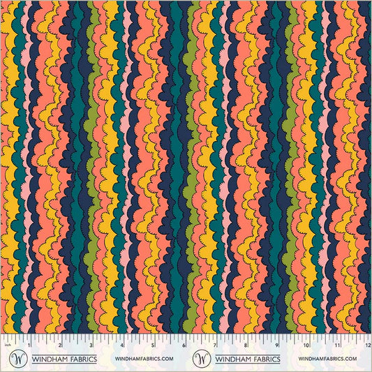 Sunshine, Aurora, Indigo, High Density Cotton