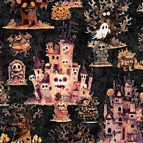 A HAUNTING WE WILL GO-HAUNTED LANDSCAPE-CHARC