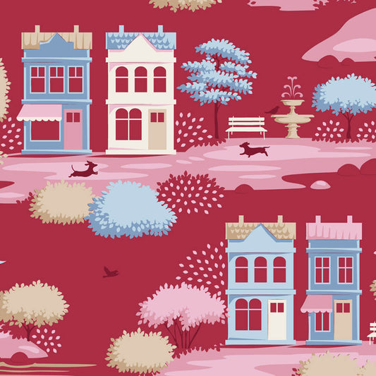 Village Life- Village Burgundy ** Pre-order, Available Oct 1, 2026 **
