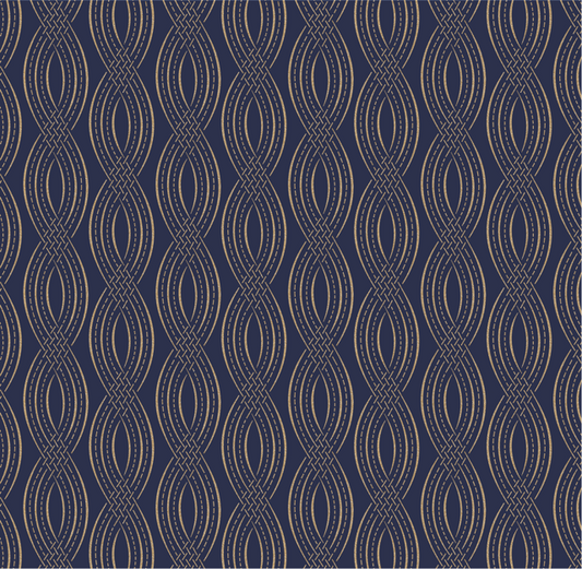 Majestic Trellis Navy