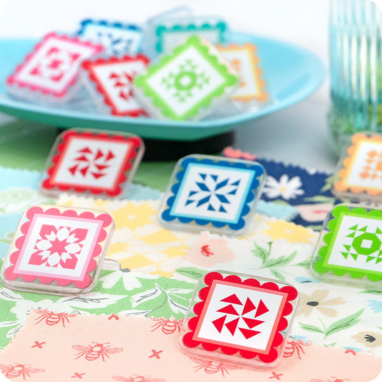 QuiltyClippies Fabric Clips