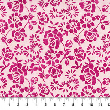 FLORAL TAPESTRY - MIDNIGHT PINK