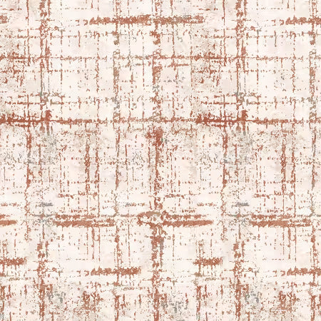 Cream Rough Plaid