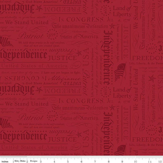Independence Declaration Cherry Tart