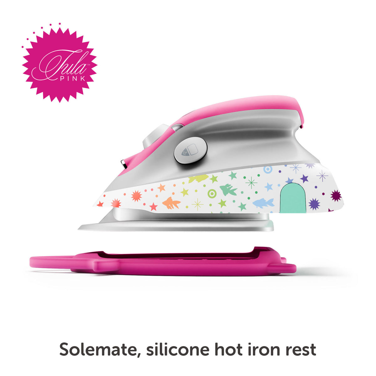 Oliso Project Iron With Trivet Tula Pink