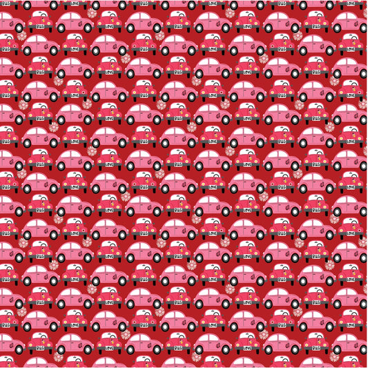 HEY LOVE BUG BG 25137 BEEP BEEP RED