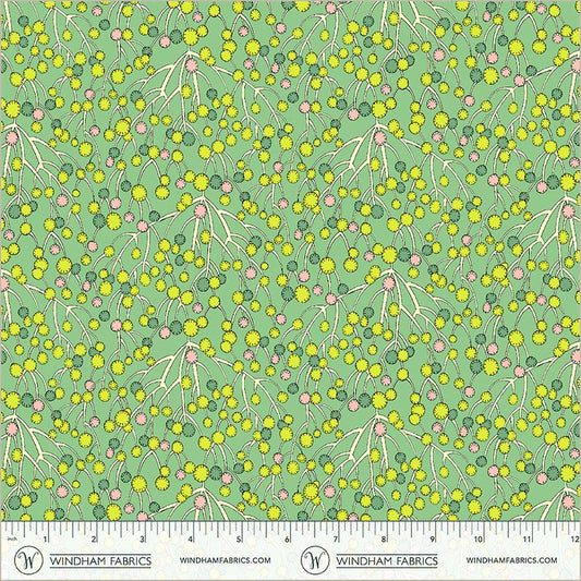 Sunshine, Huckleberry, Mint, High Density Cotton