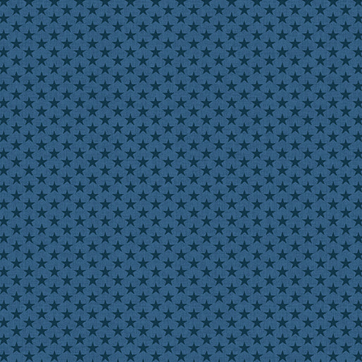 Textured Stars Blue