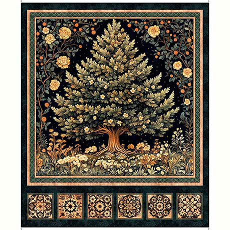 CEDAR & SAGE-Cedar & Sage Tree Panel-multi
