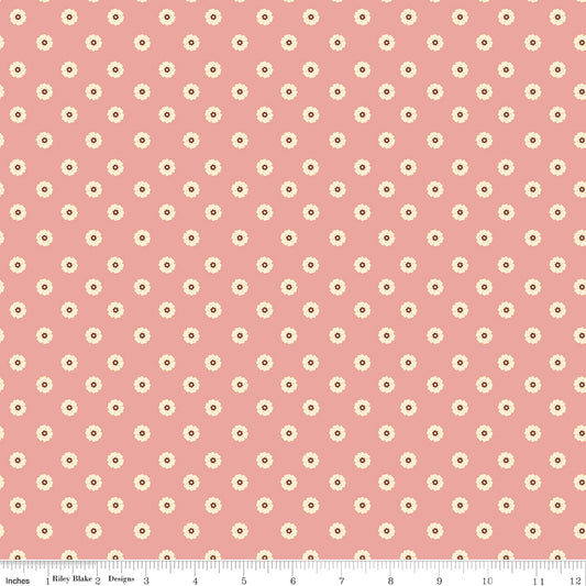 Cowgirl Flower Dots Pink