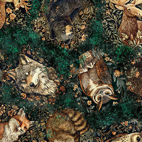 CEDAR & SAGE-ANIMAL TOSS-MIDNIGHT