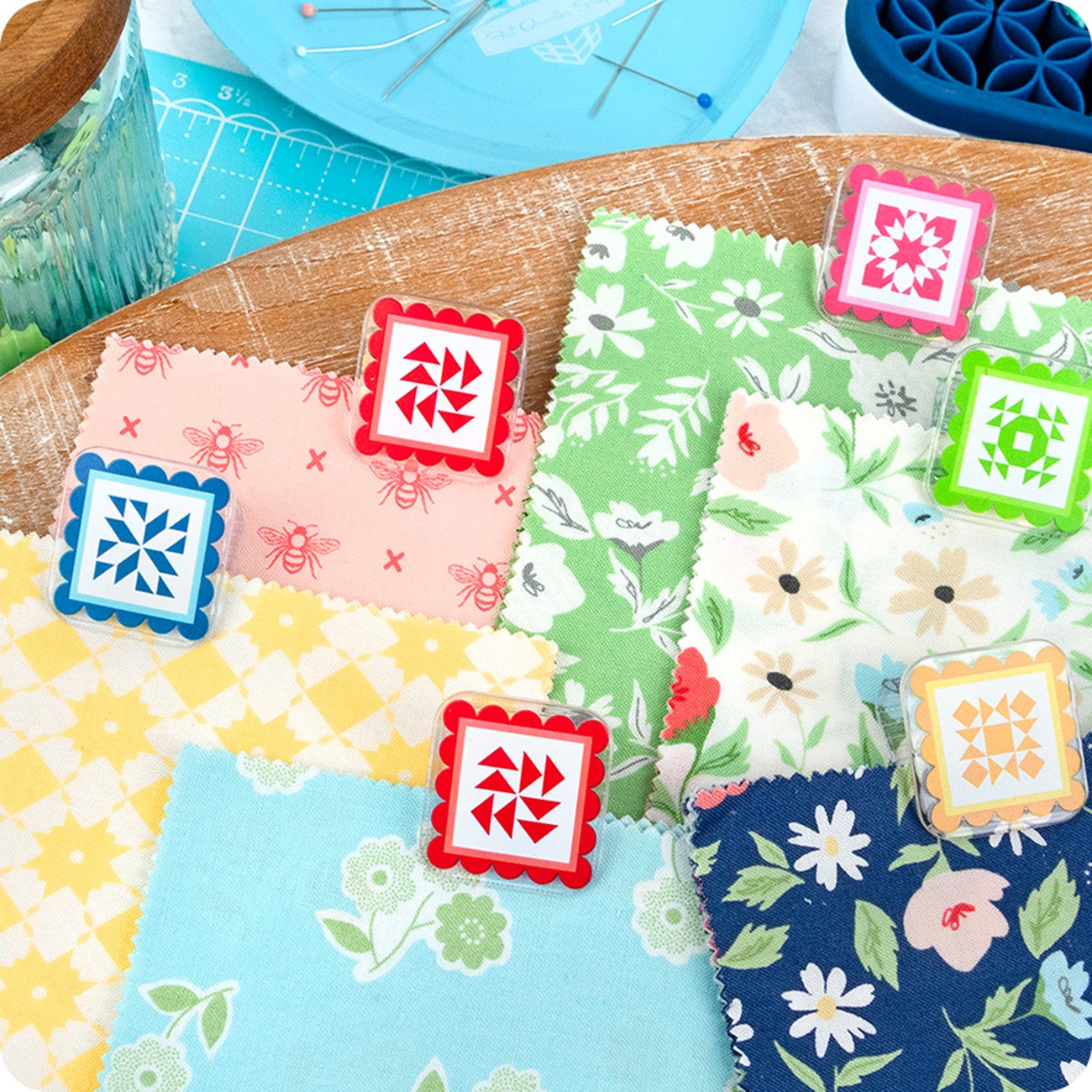 QuiltyClippies Fabric Clips