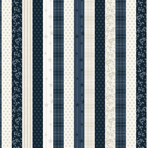 Patriotic Stripe Navy