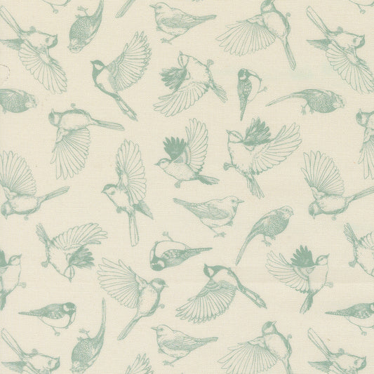 Feather and Forest Bloom - Cloud