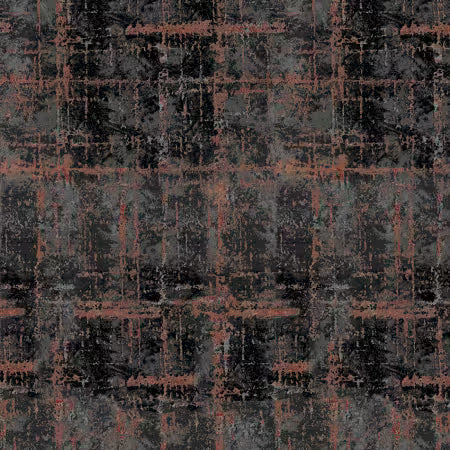 Graphite Rough Plaid