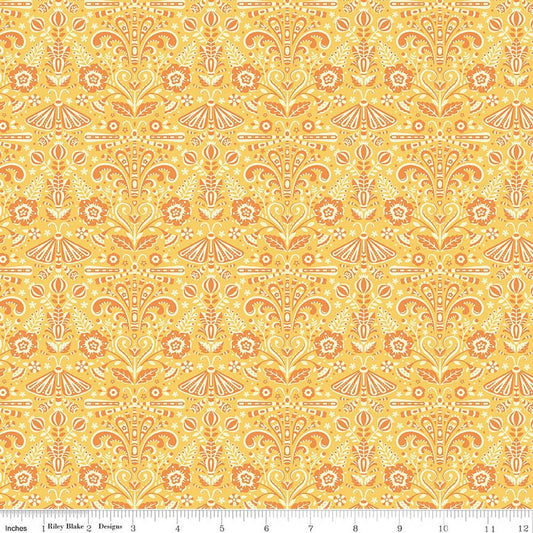 Peach Cobbler Field Study Yellow