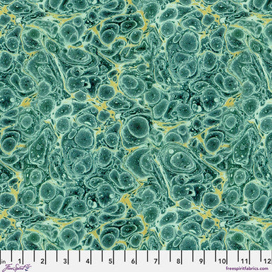 Teal Marble Canvas - Teal