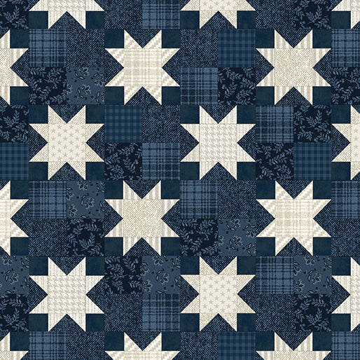 American Quilt Navy